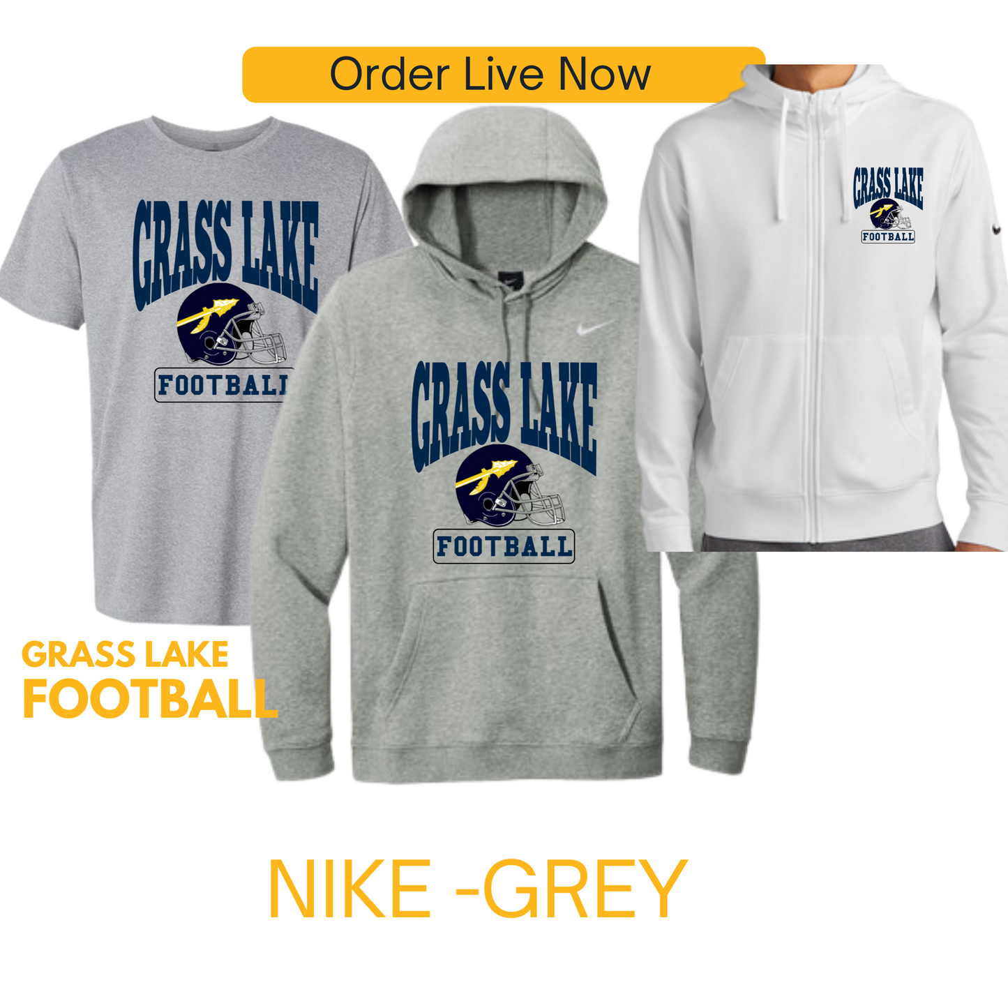 Nike Grass Lake Football-Men's NIKE Apparel