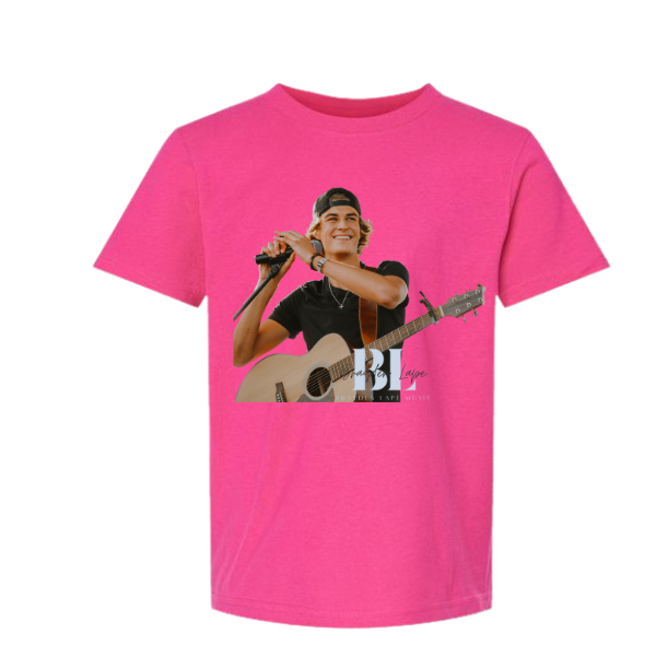Original-YOUTH-Pink Brayden Lape Music-photo graphic