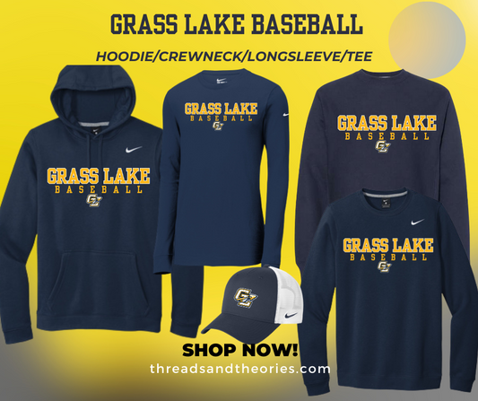 NIKE-UNISEX & youth Comfy Grass Lake Baseball Apparel
