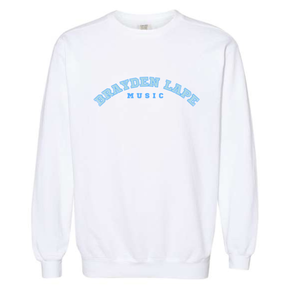 Brayden Lape Music Varsity letter - Brayden Lape Music Crewneck